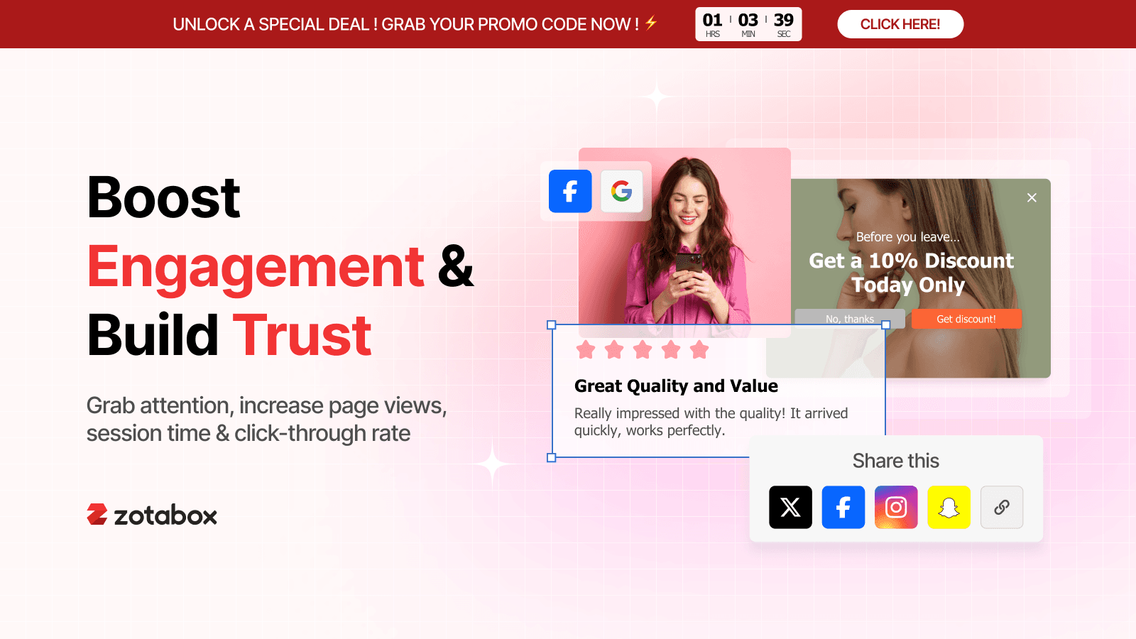 Zotabox: All in One Marketing screenshot 2