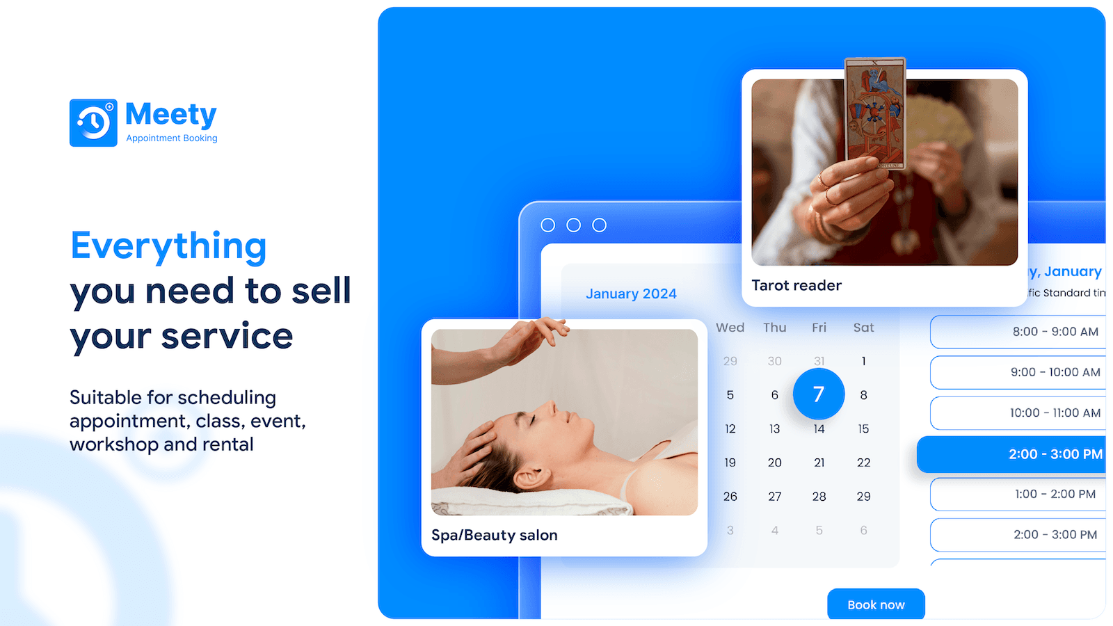 Meety: Appointment Booking App screenshot 1