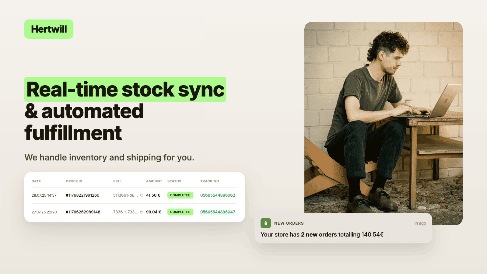Hertwill: EU Dropshipping screenshot 2