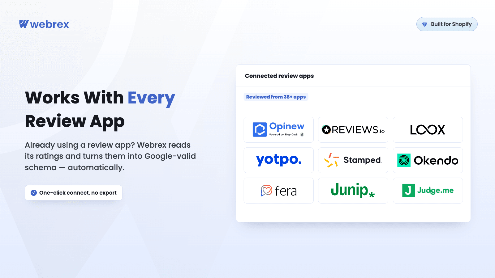 Webrex: AI SEO, Schema JSON‑LD screenshot 2