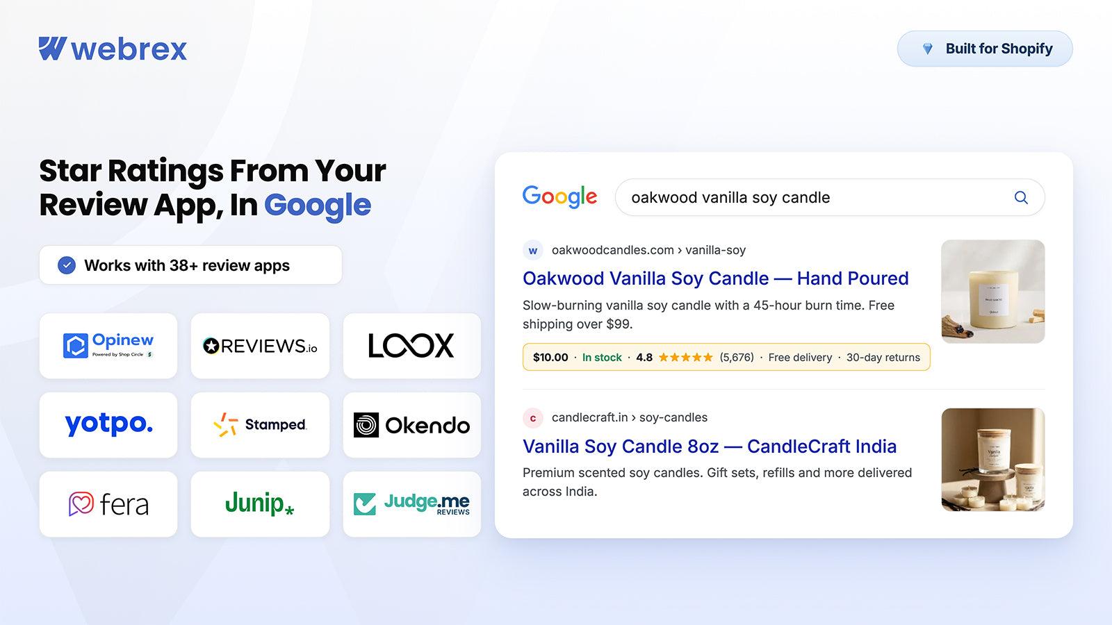 Webrex: AI SEO, Schema JSON‑LD screenshot 1
