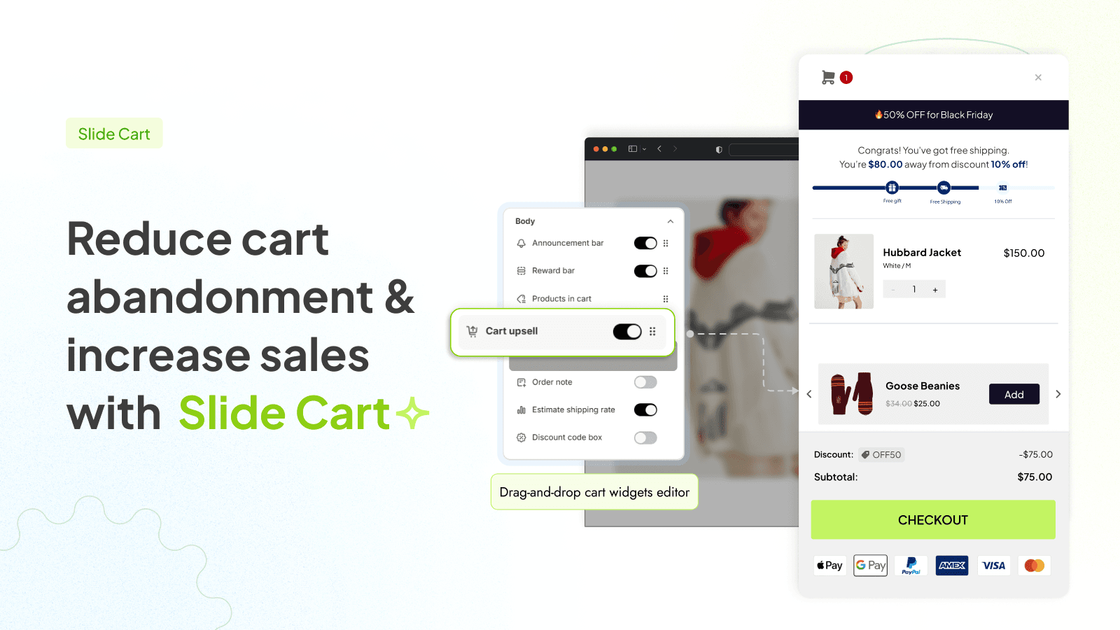 Qikify Slide Cart Drawer screenshot 2