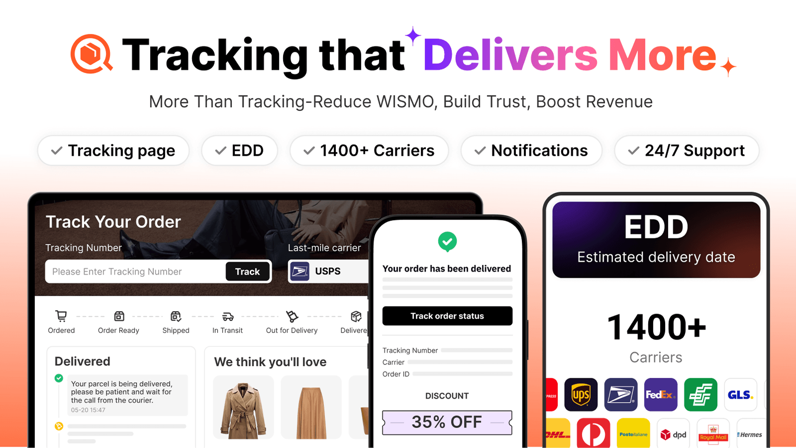 TrackingMore Order Tracking screenshot 1