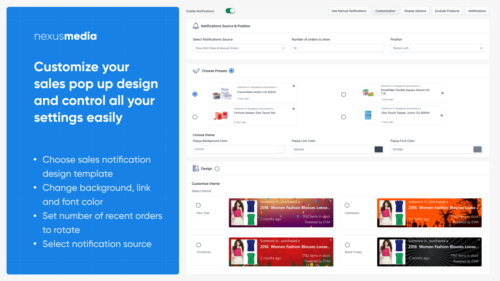 SalesPush ‑ Sales Popup screenshot 2