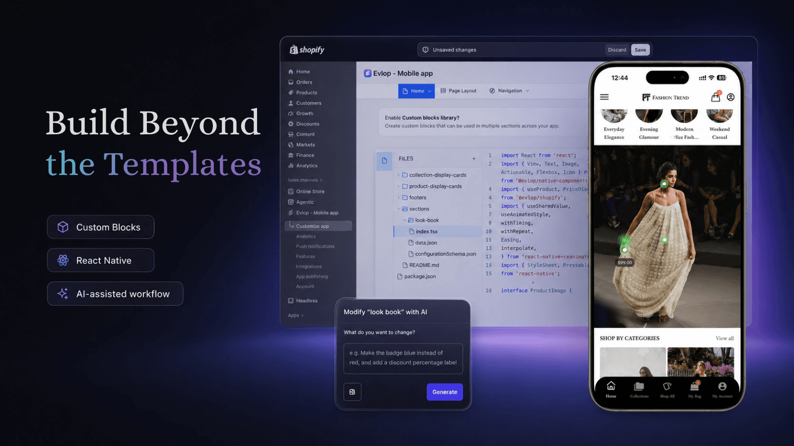 Evlop – Mobile App Builder screenshot 2