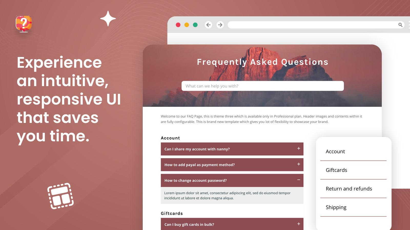 HelpLab FAQ Page, Product FAQs screenshot 2