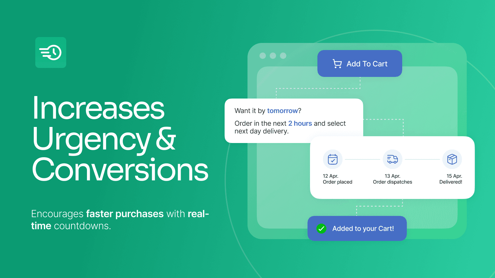 Delivery Timer: Estimated Date screenshot 1