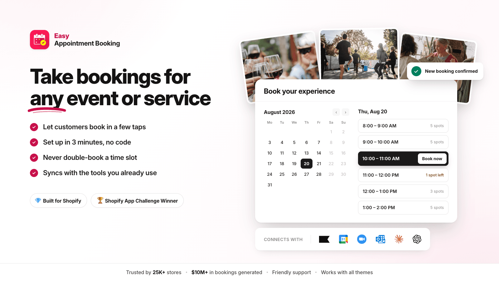Easy Appointment Booking App screenshot 1