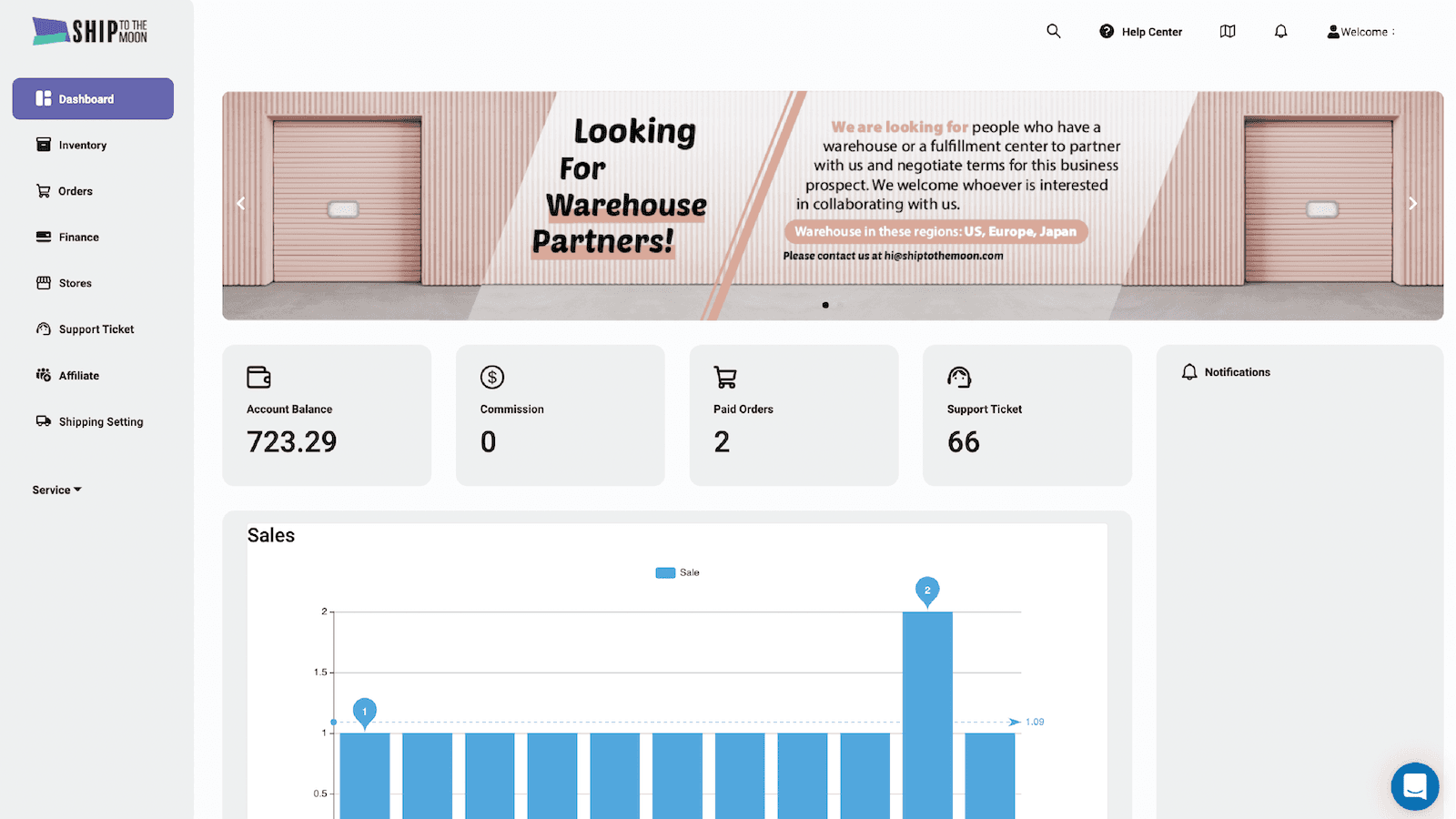 Ship To The Moon: Dropshipping screenshot 1