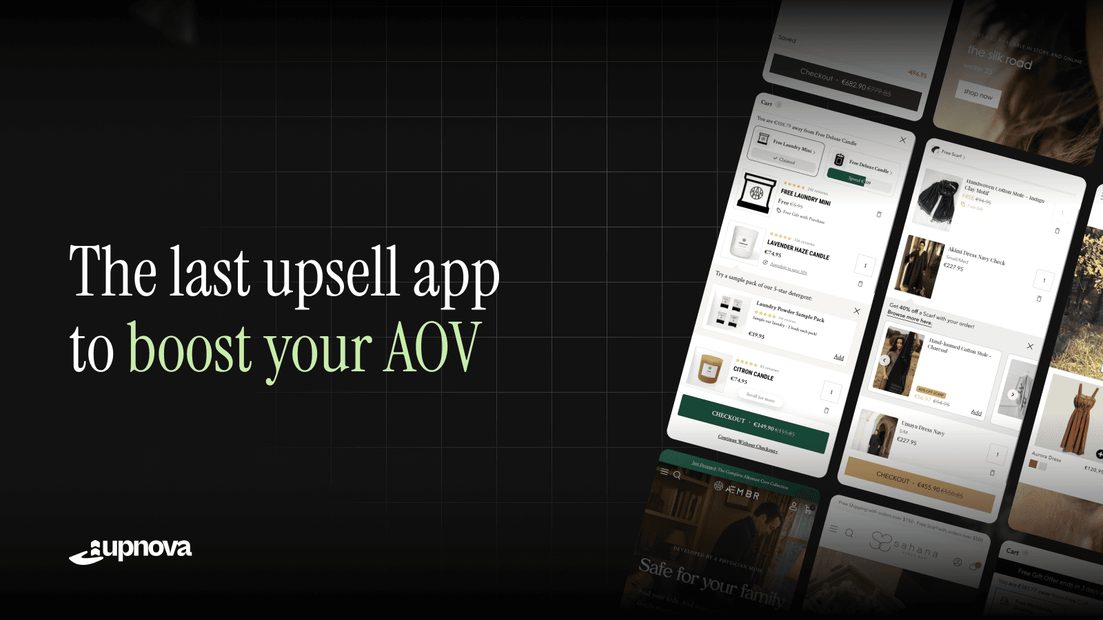 Upnova ‑ Cart Upsell & Offers screenshot 1