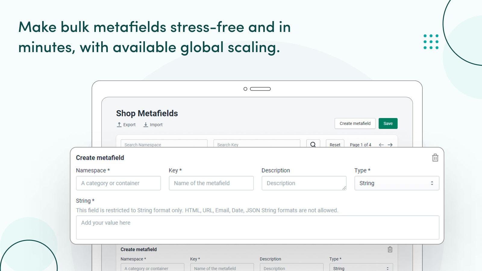 Hulk Custom Fields Metafields screenshot 2
