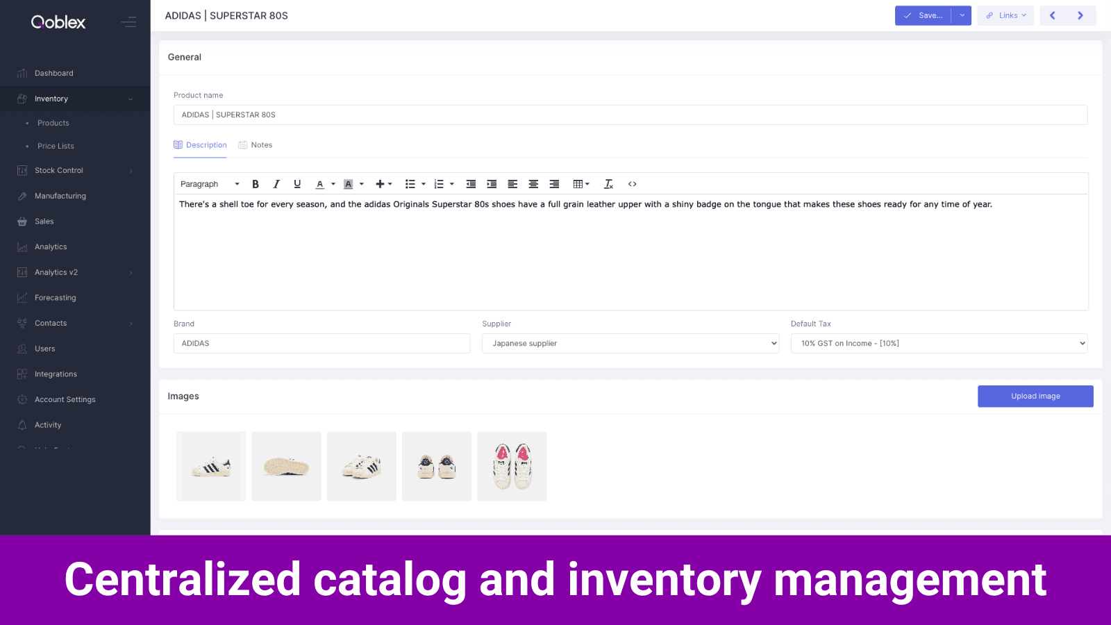 Qoblex Inventory Management screenshot 2