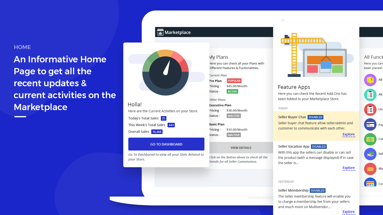 Webkul MultiVendor Marketplace screenshot 1