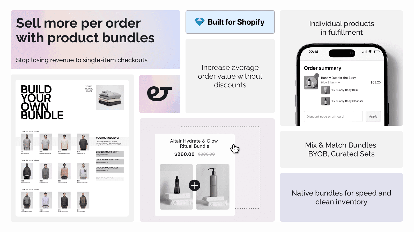 Bundly • Mix & Match Bundles screenshot 1