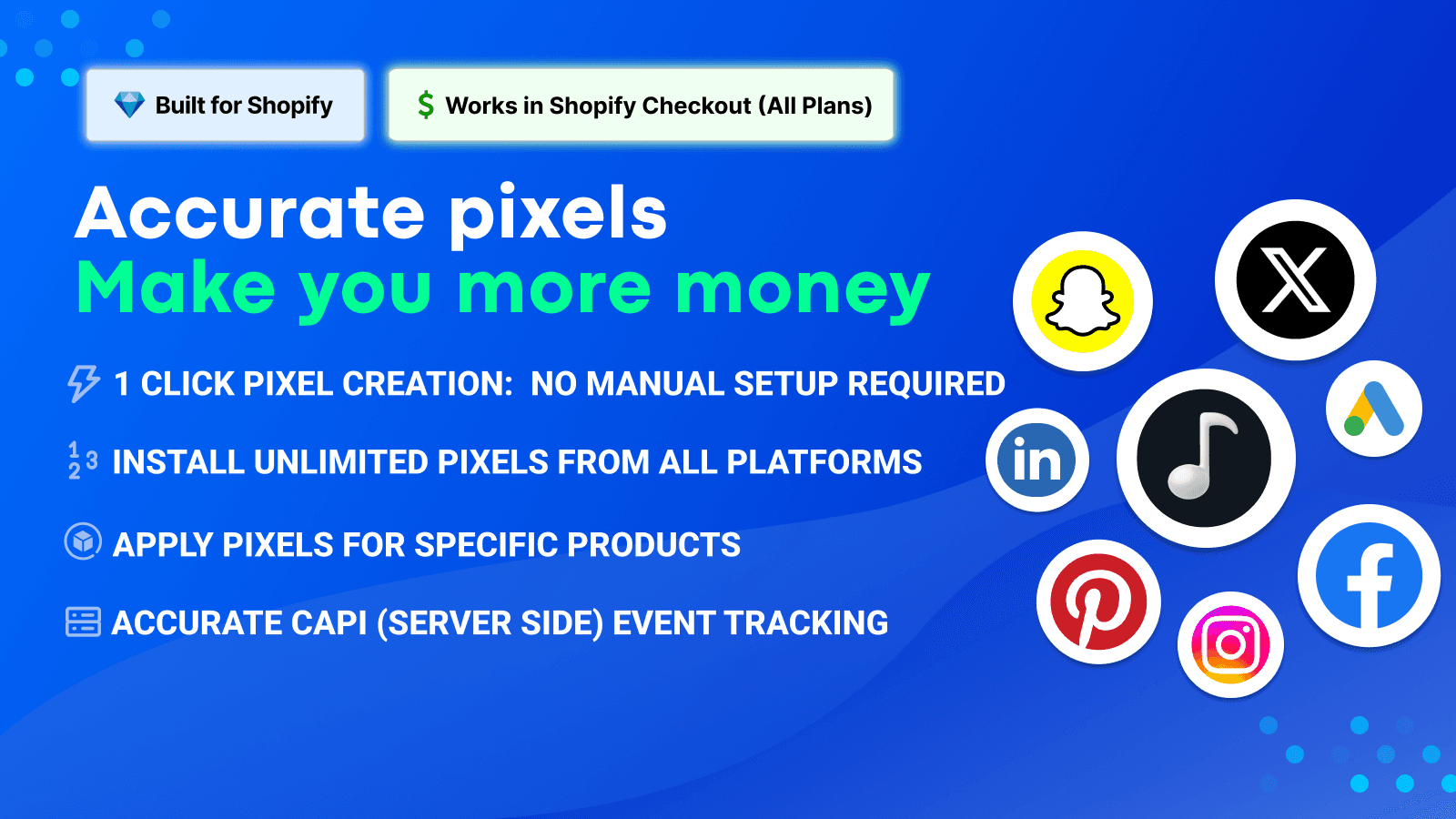 TiXel: Meta Pixel TikTok Pixel screenshot 1