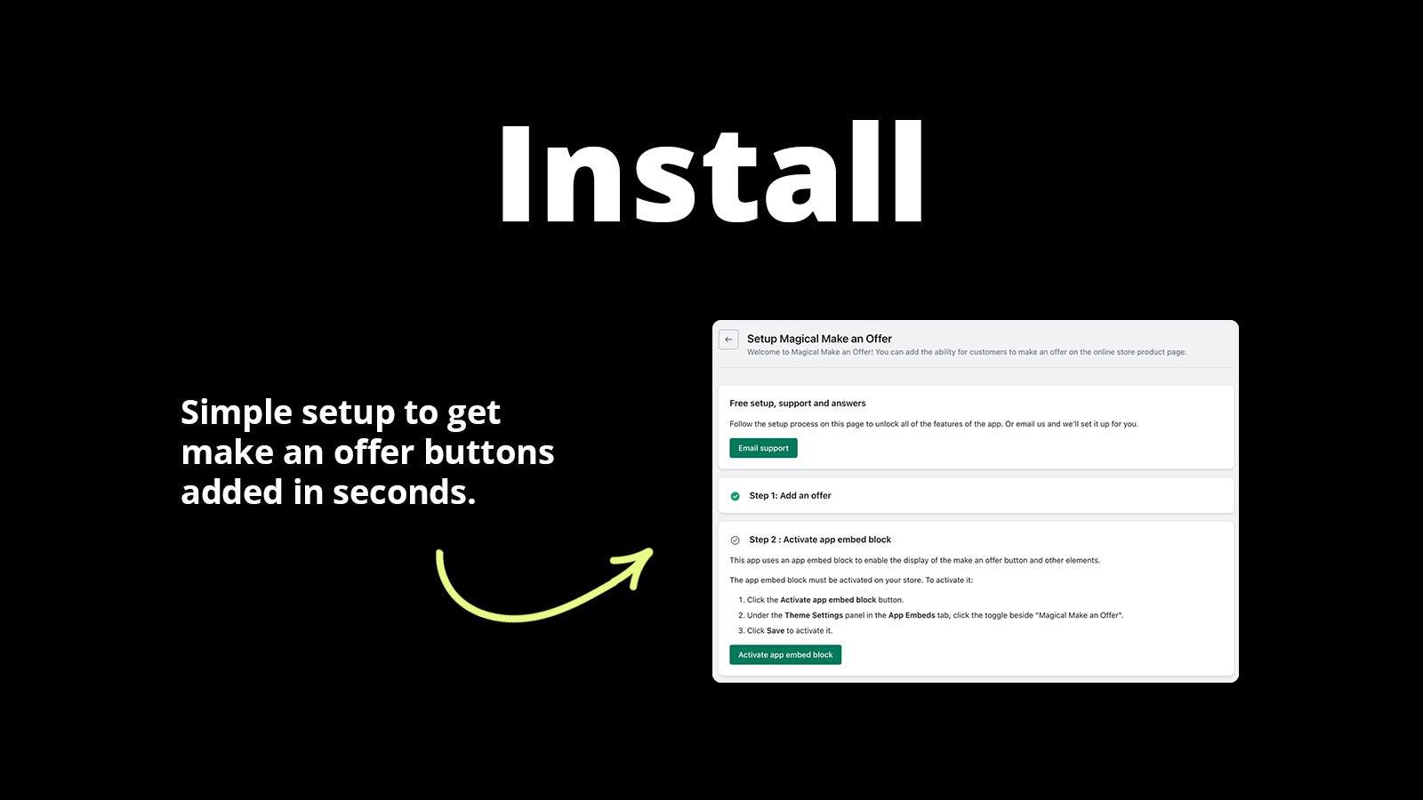 Magical Make an Offer App screenshot 2