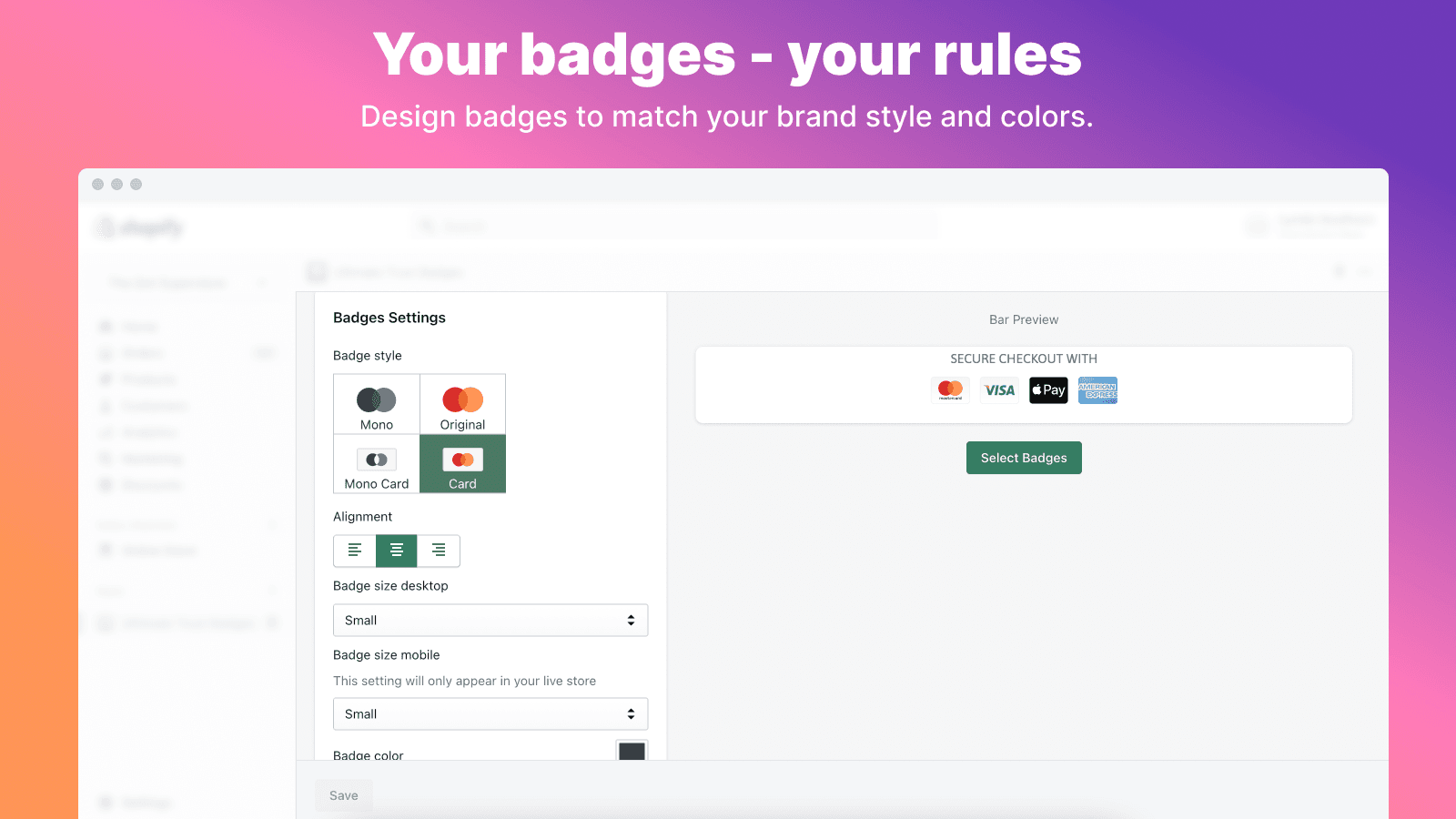 Conversion Bear Trust Badges screenshot 1