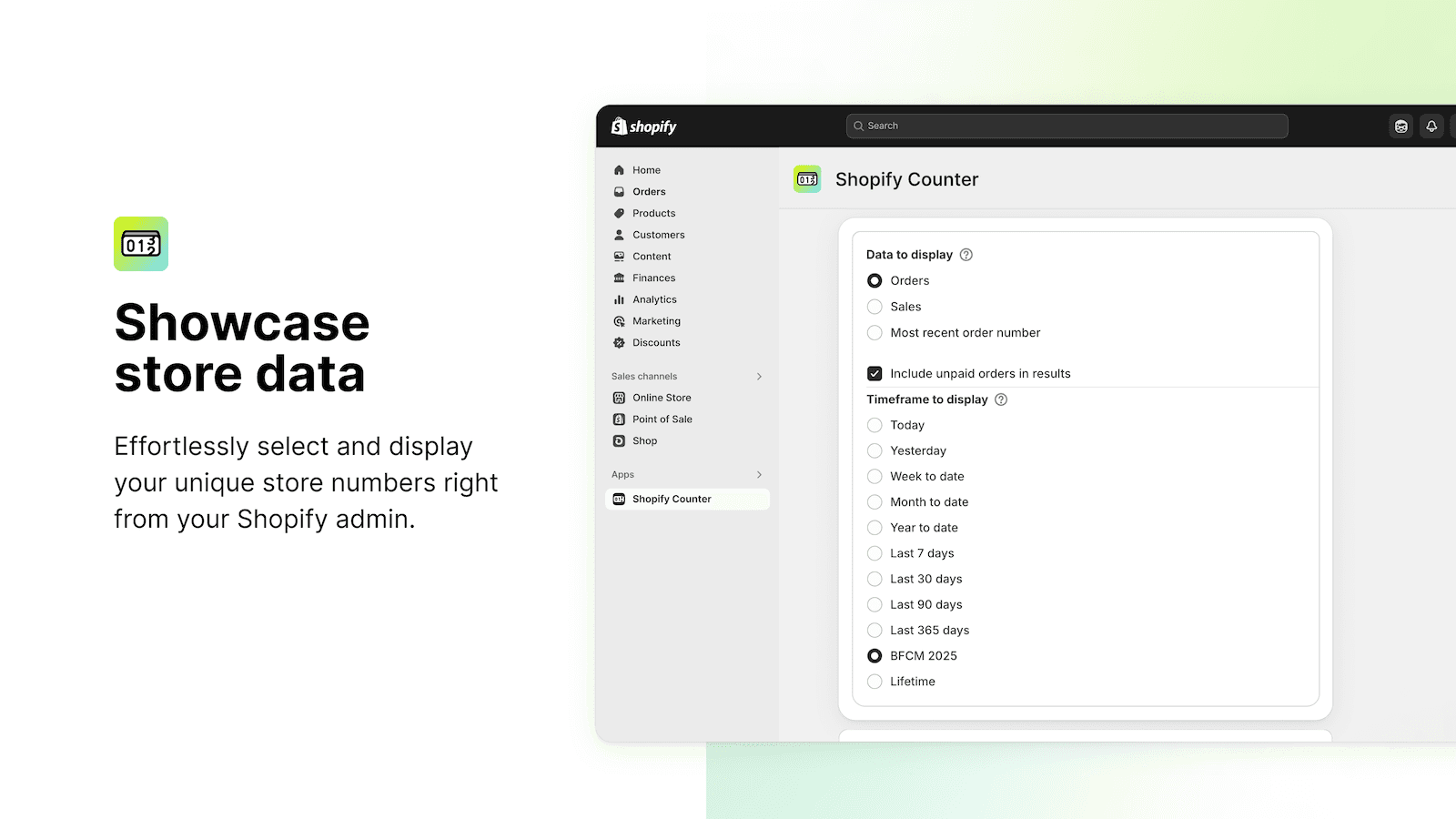 Shopify Counter screenshot 2