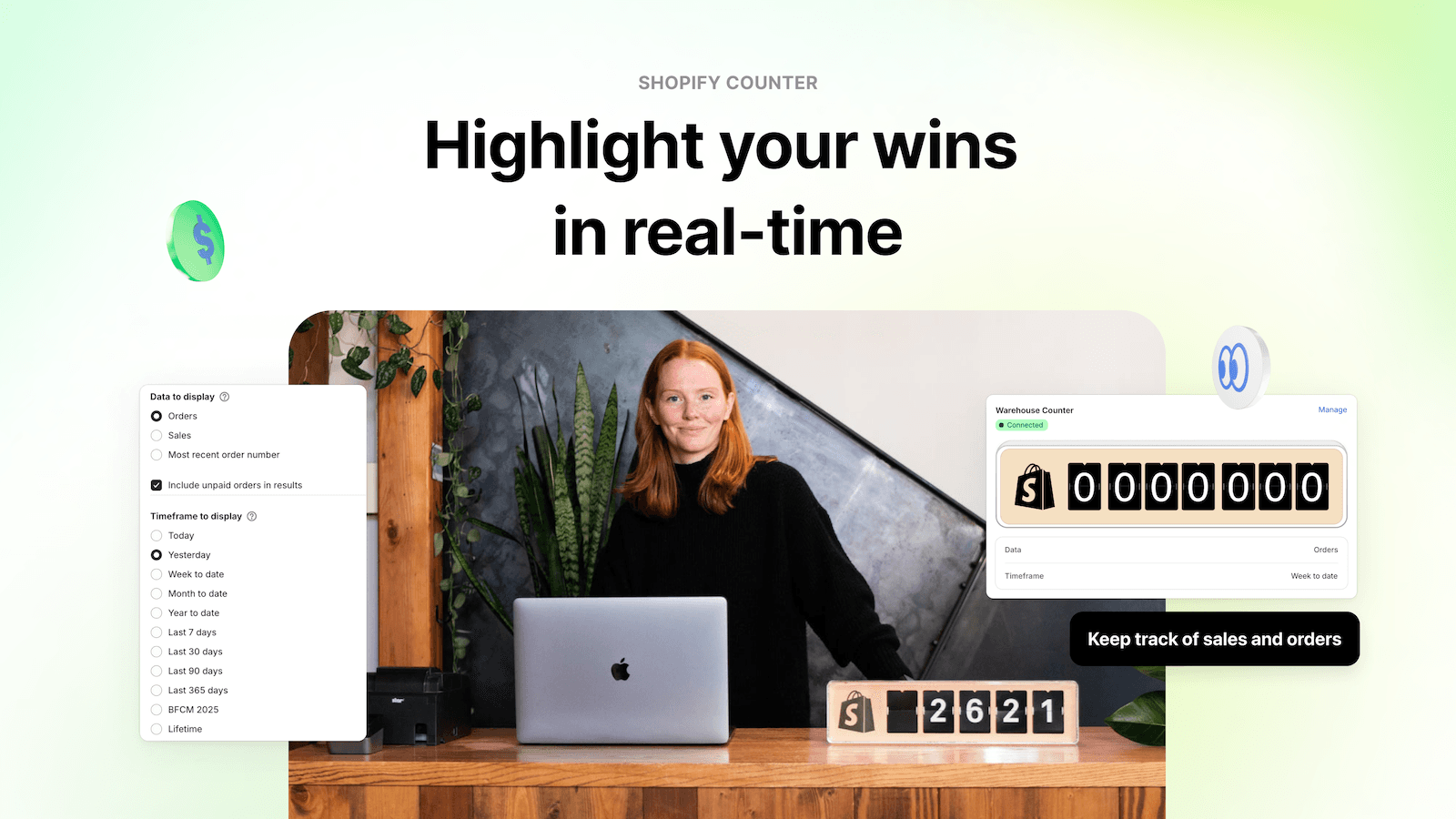 Shopify Counter screenshot 1
