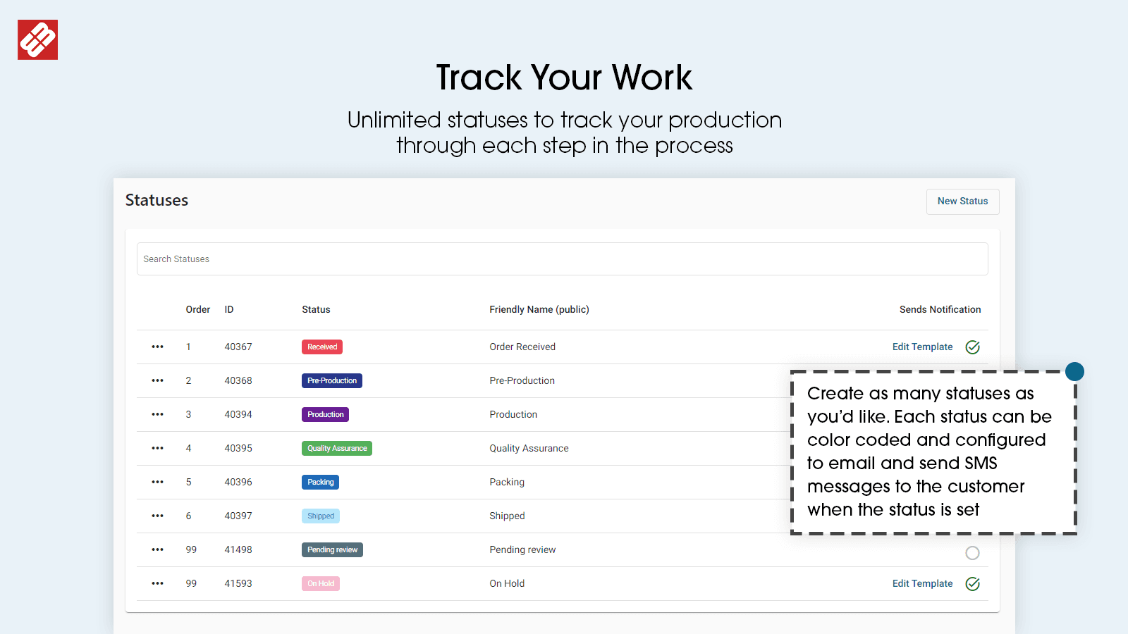 W3 Custom Order Status screenshot 2