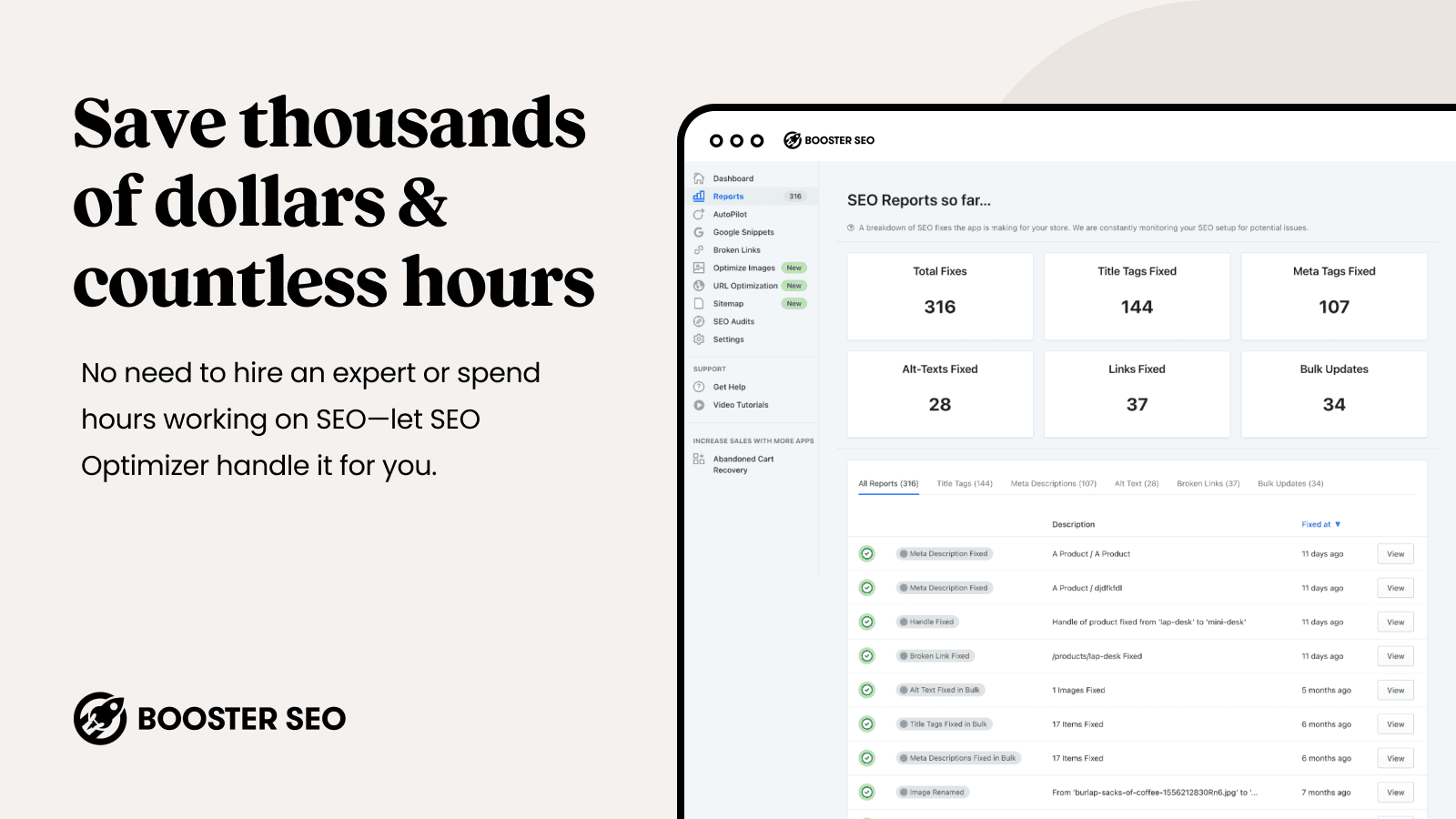 BOOSTER AI SEO + AEO OPTIMIZER screenshot 1