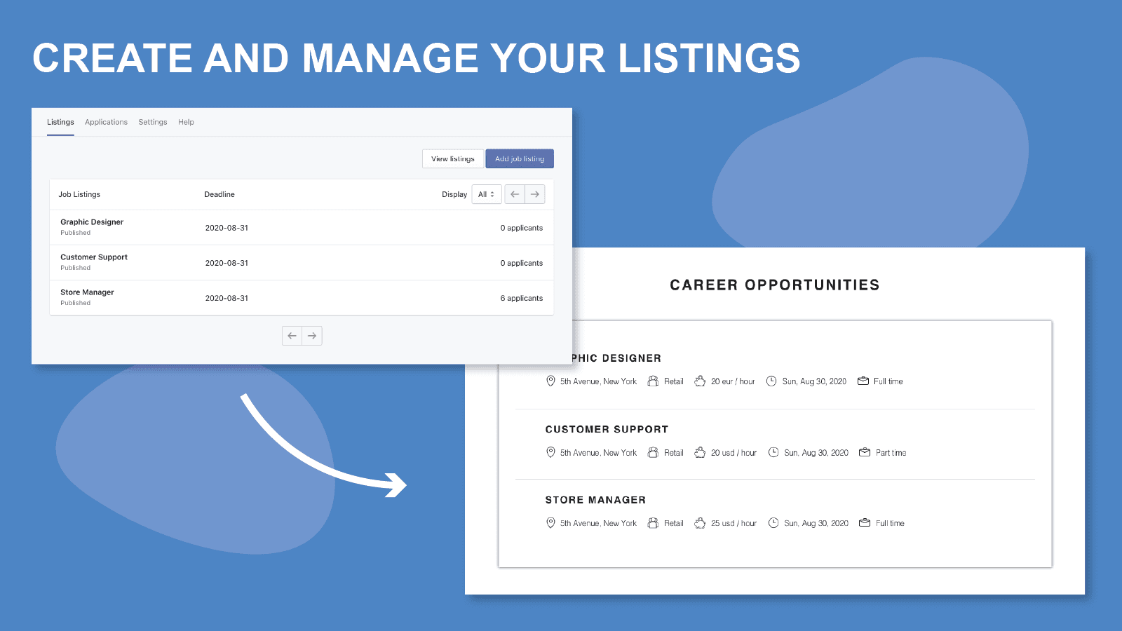 Careers Page Pro screenshot 1