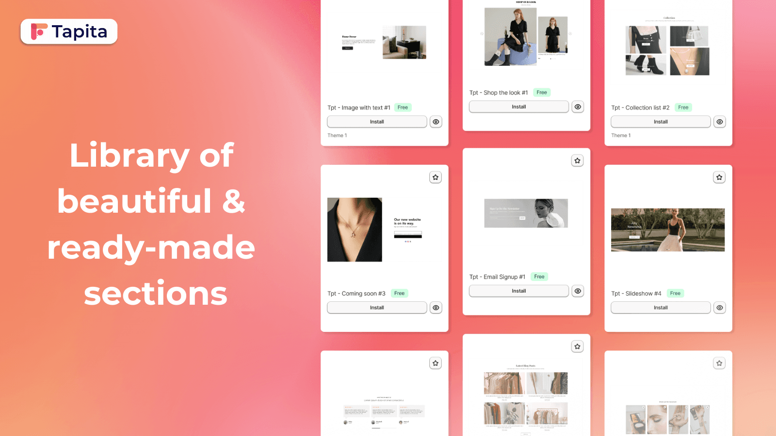 G: Theme Sections & Blocks screenshot 2