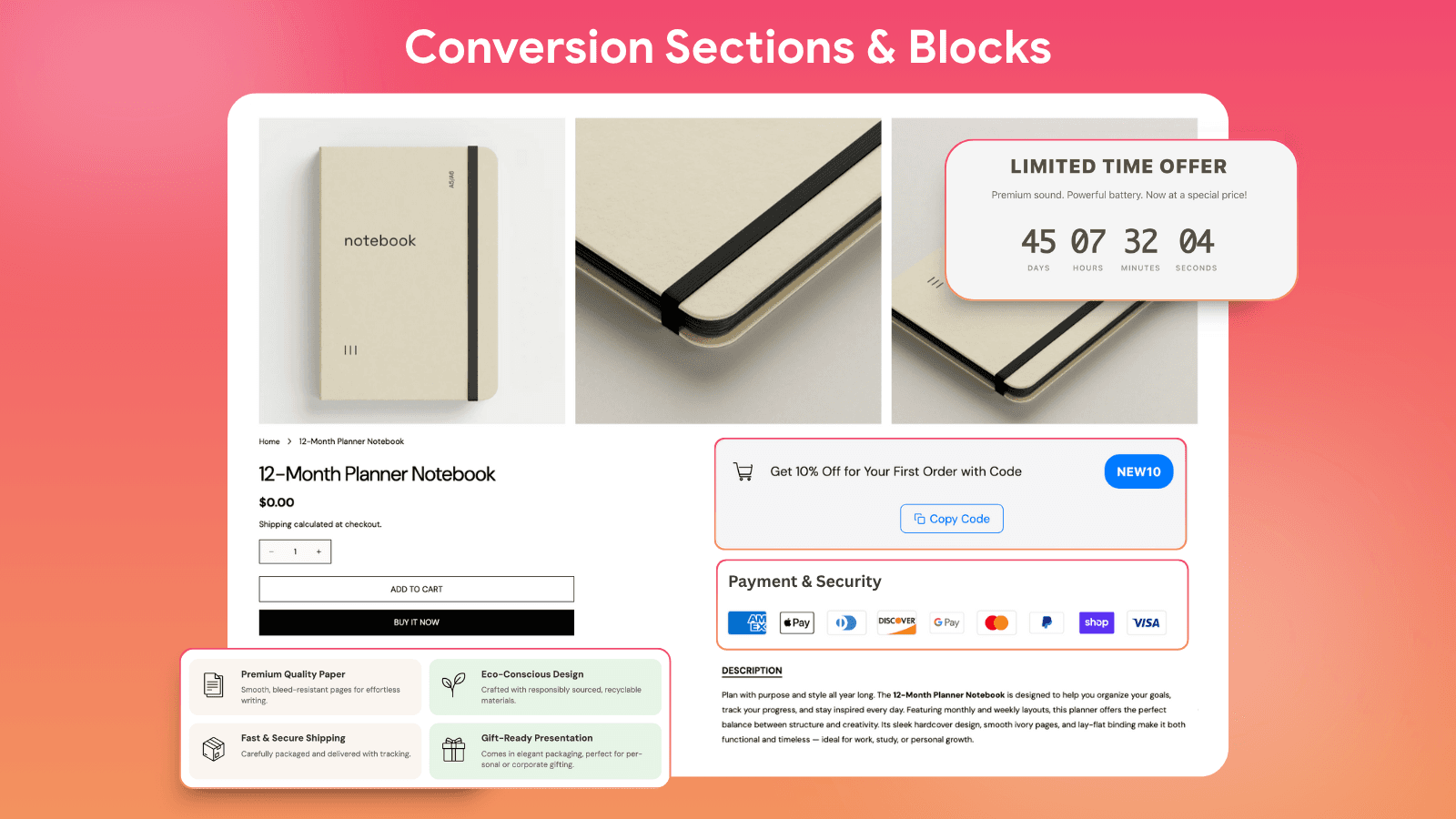 G: Theme Sections & Blocks screenshot 1