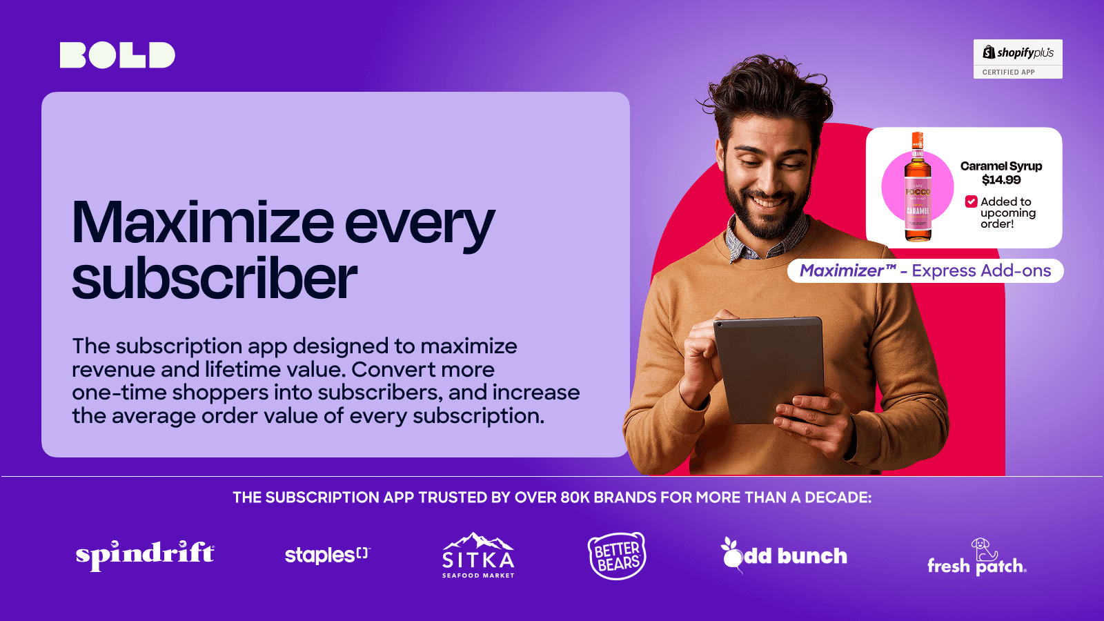 Bold Subscriptions App screenshot 1
