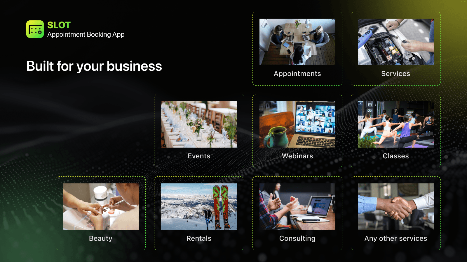 SLOT Scheduling Booking App screenshot 2