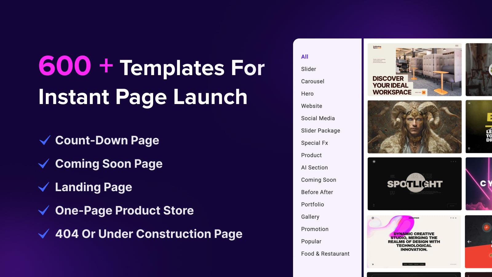 SR: Slider, Banner & Sections screenshot 2