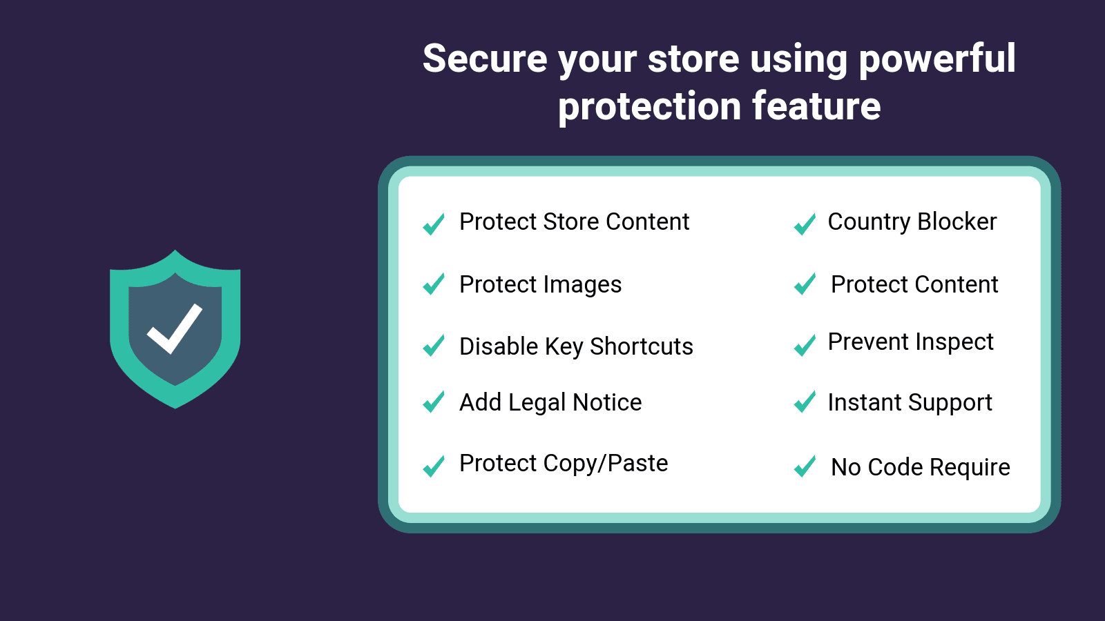Store Protection & Bot Blocker screenshot 1
