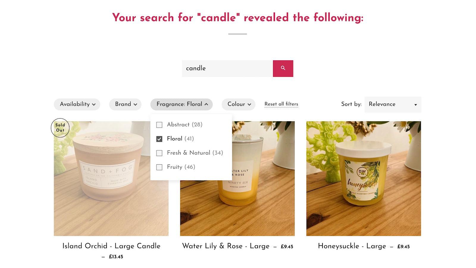 XCloud Search & Product Filter screenshot 2