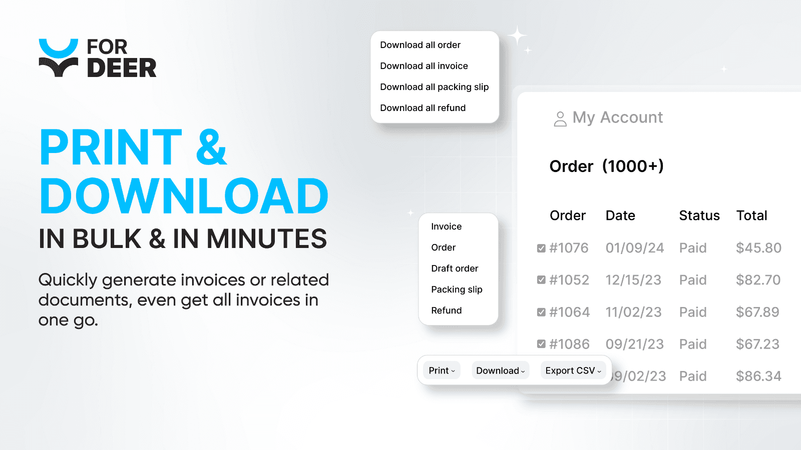 Fordeer: PDF Invoice Generator screenshot 2