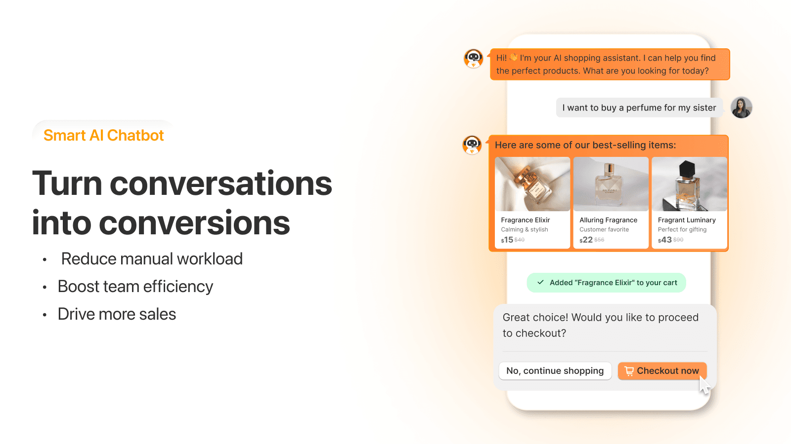 Moose AI Chatbot & Live Chat screenshot 1