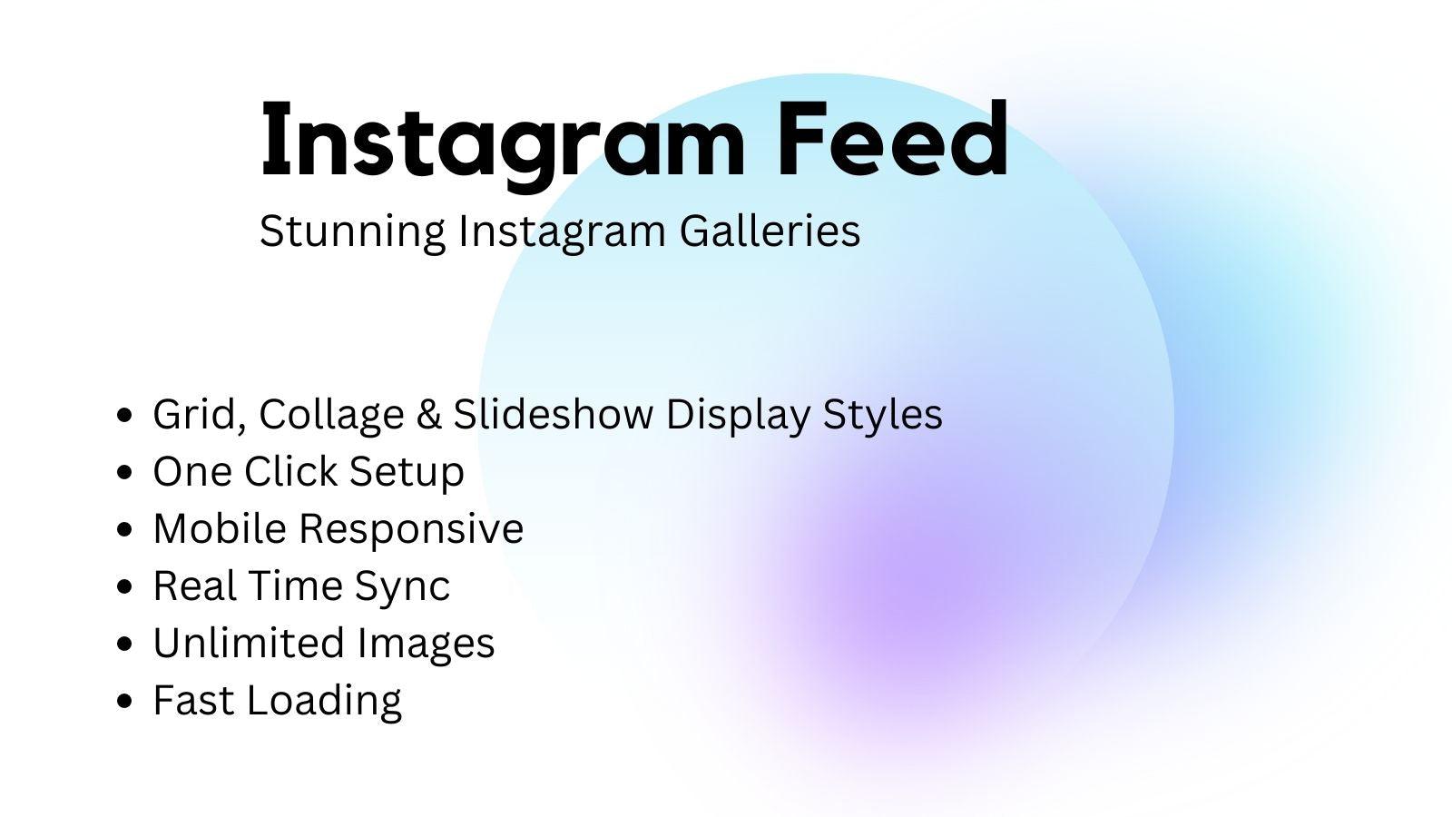 EVM Instagram Feed ‑ Instafeed screenshot 1