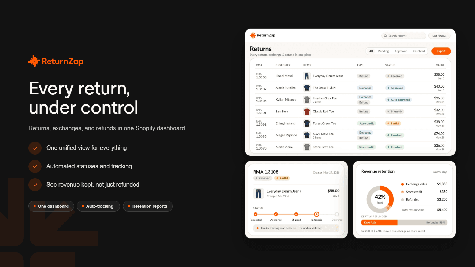 ReturnZap Returns & Exchanges screenshot 2