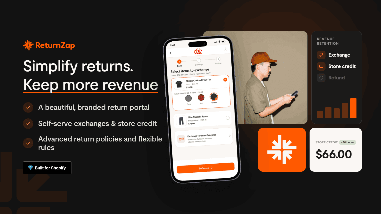 ReturnZap Returns & Exchanges screenshot 1