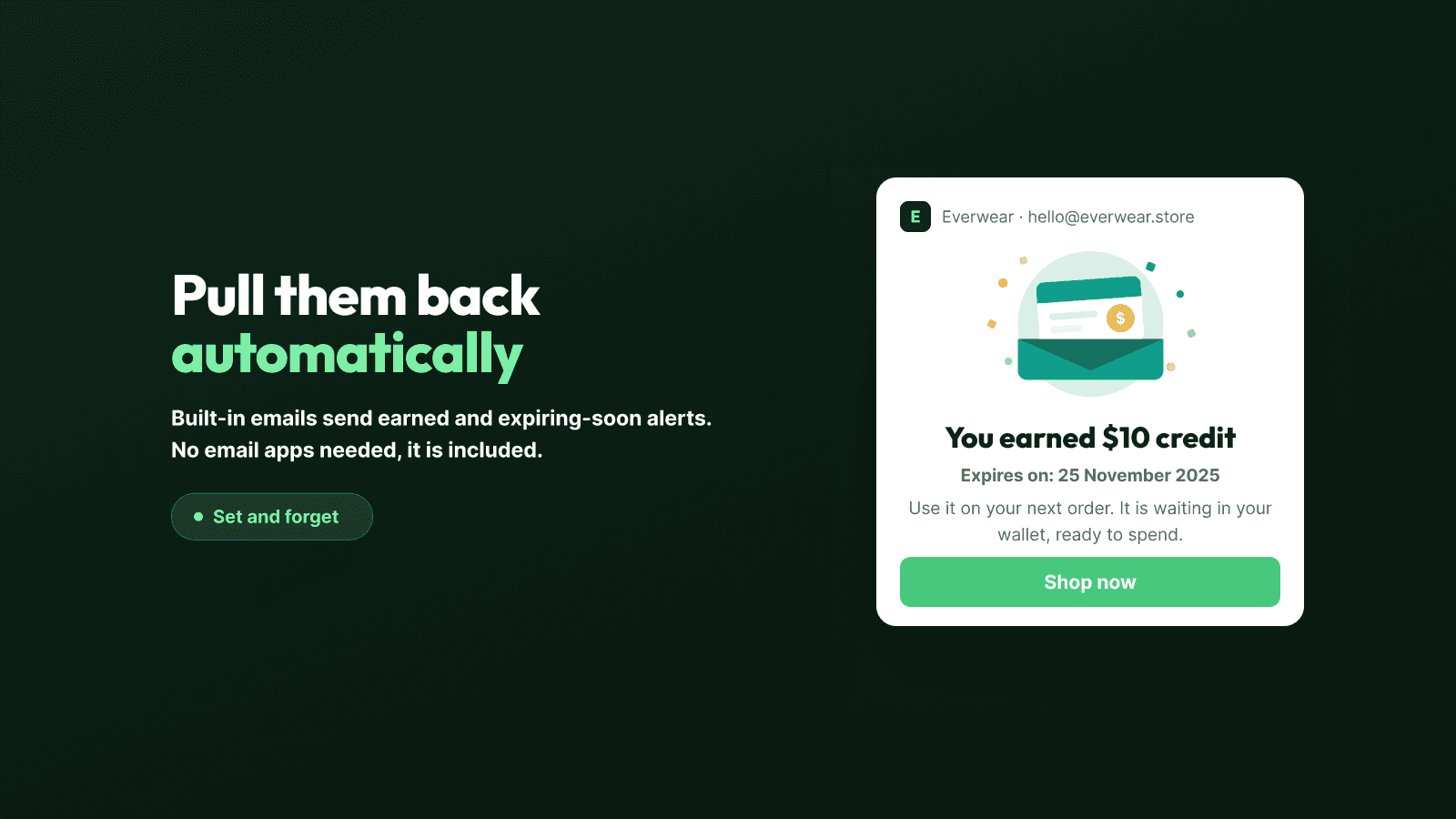 Redeemly Store Credit Rewards screenshot 2