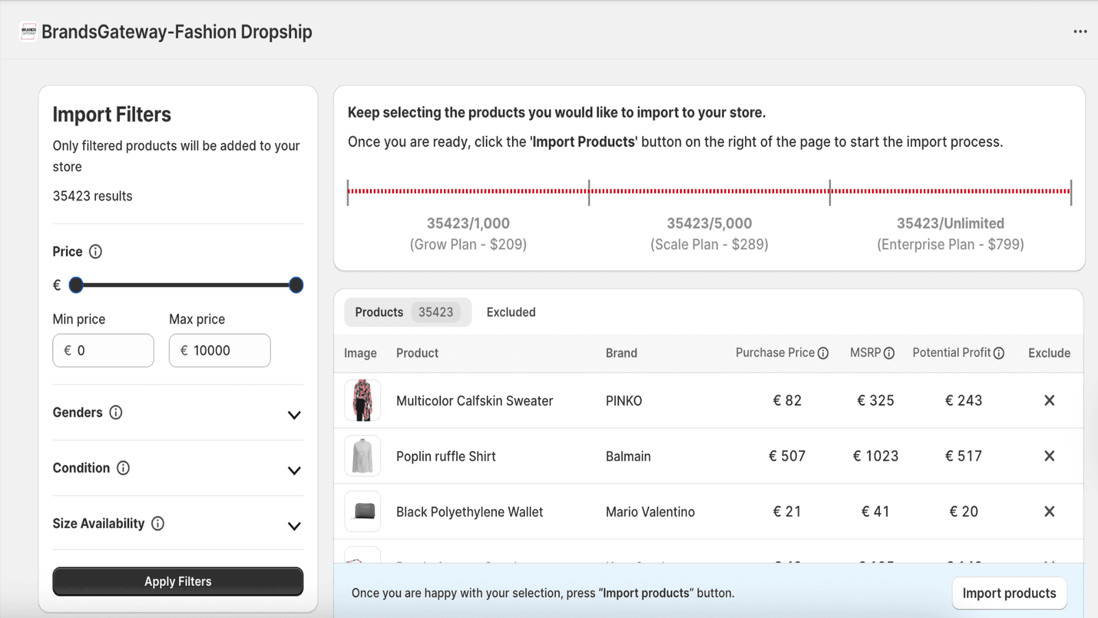 BrandsGateway‑Fashion Dropship screenshot 2