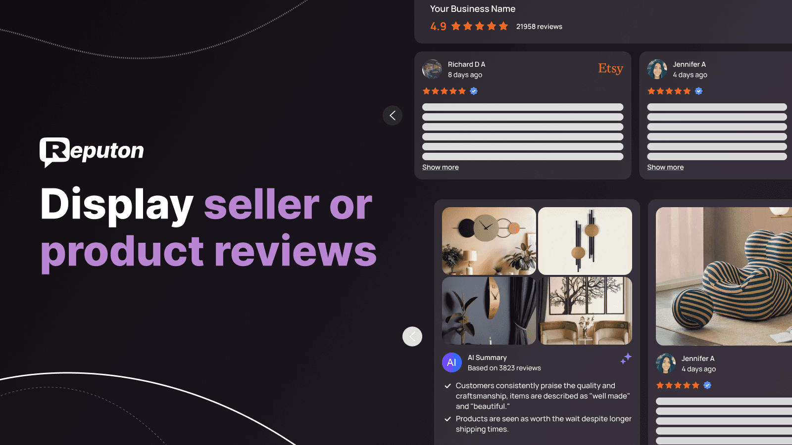 Reputon Etsy Reviews screenshot 2