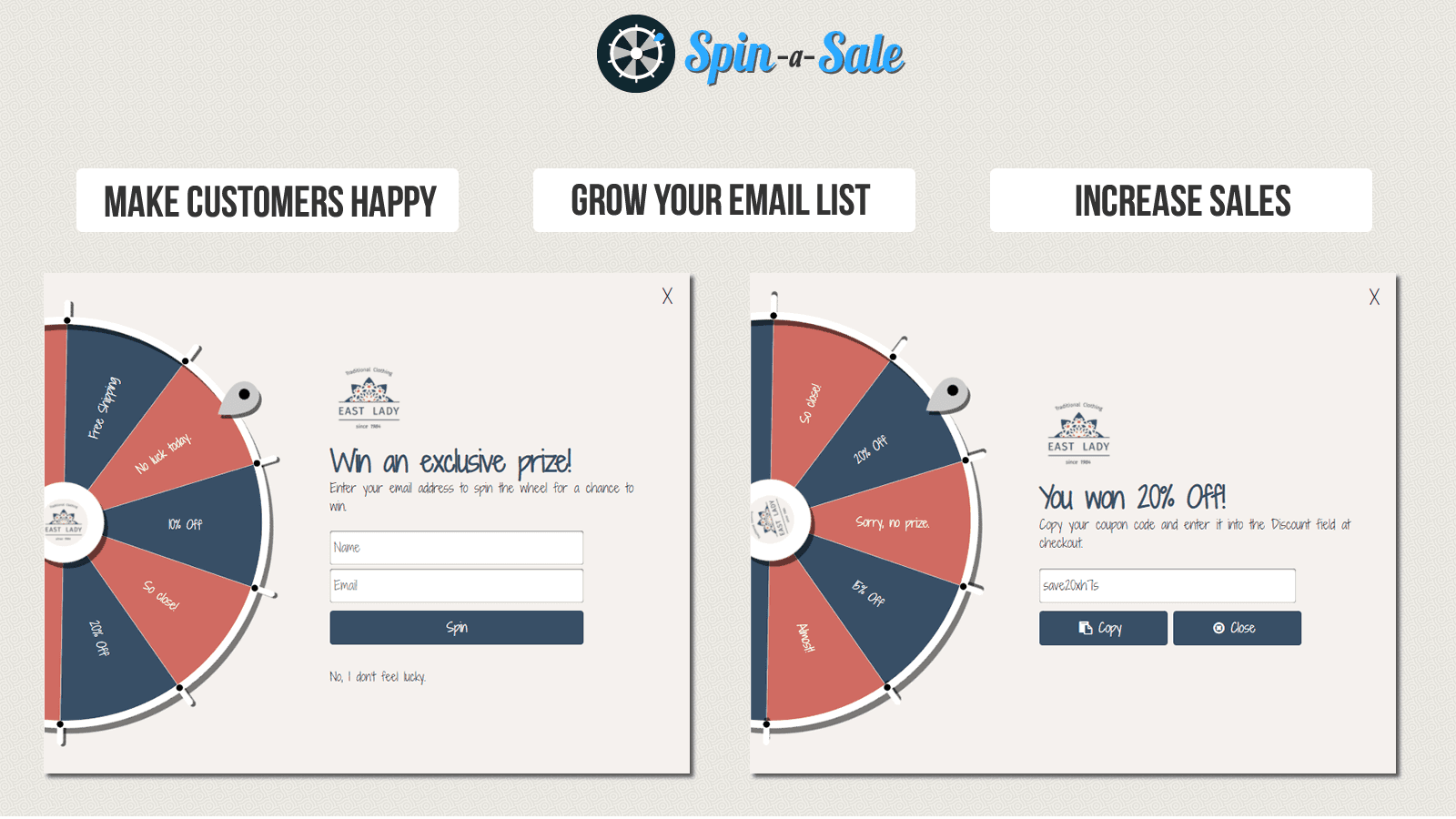 Spin‑a‑Sale screenshot 2