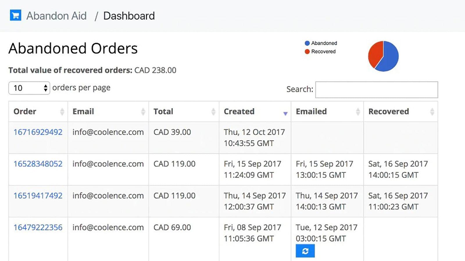 Abandon Aid screenshot 1