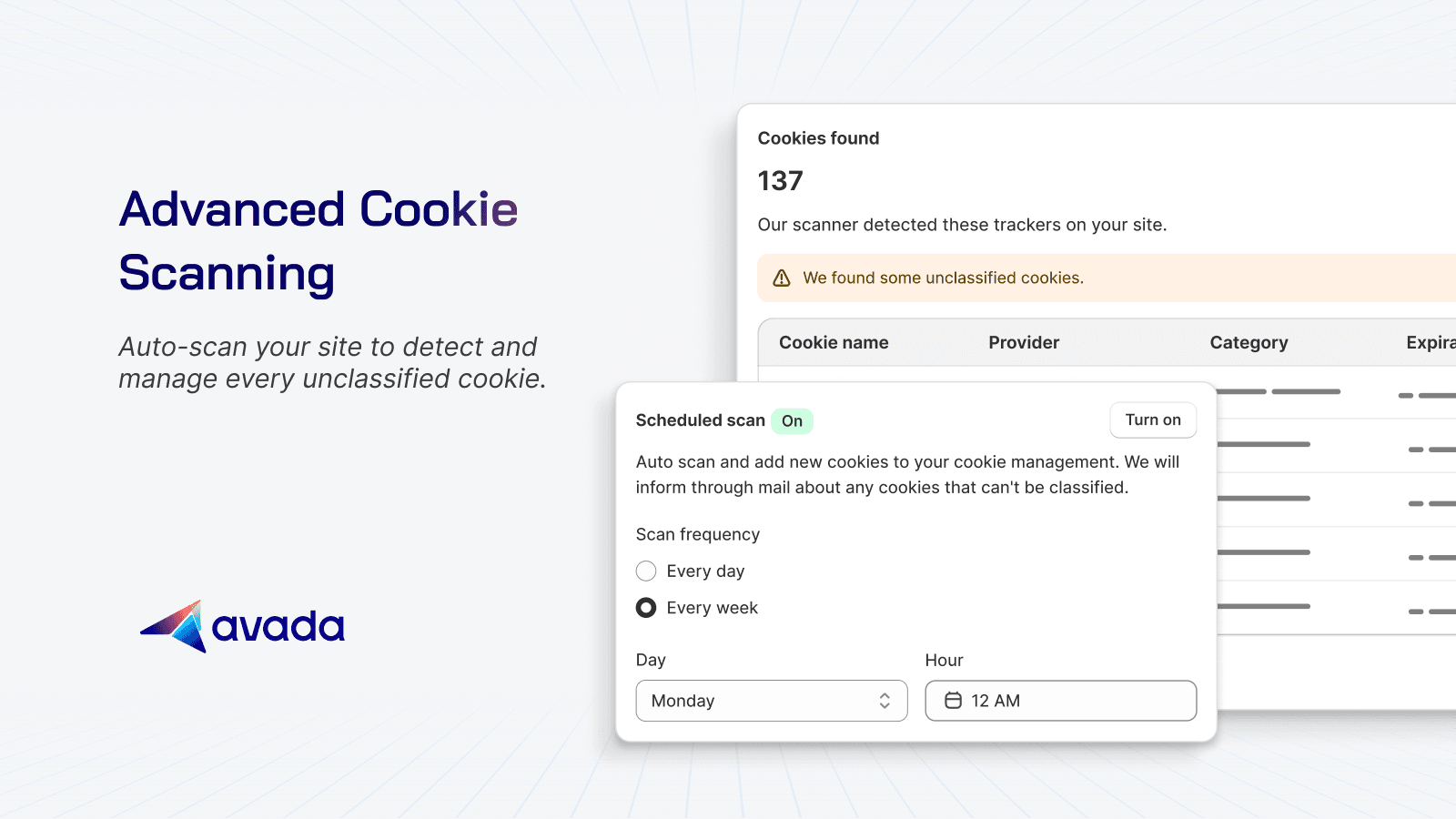 Avada GDPR Cookies Consent screenshot 2