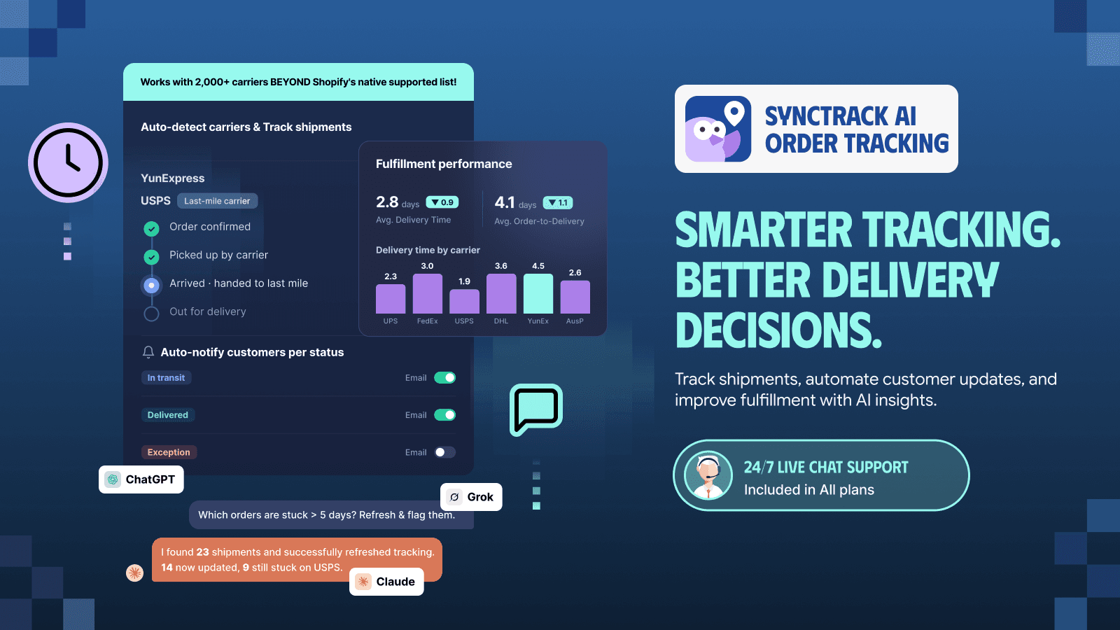 Synctrack AI Order Tracking screenshot 1