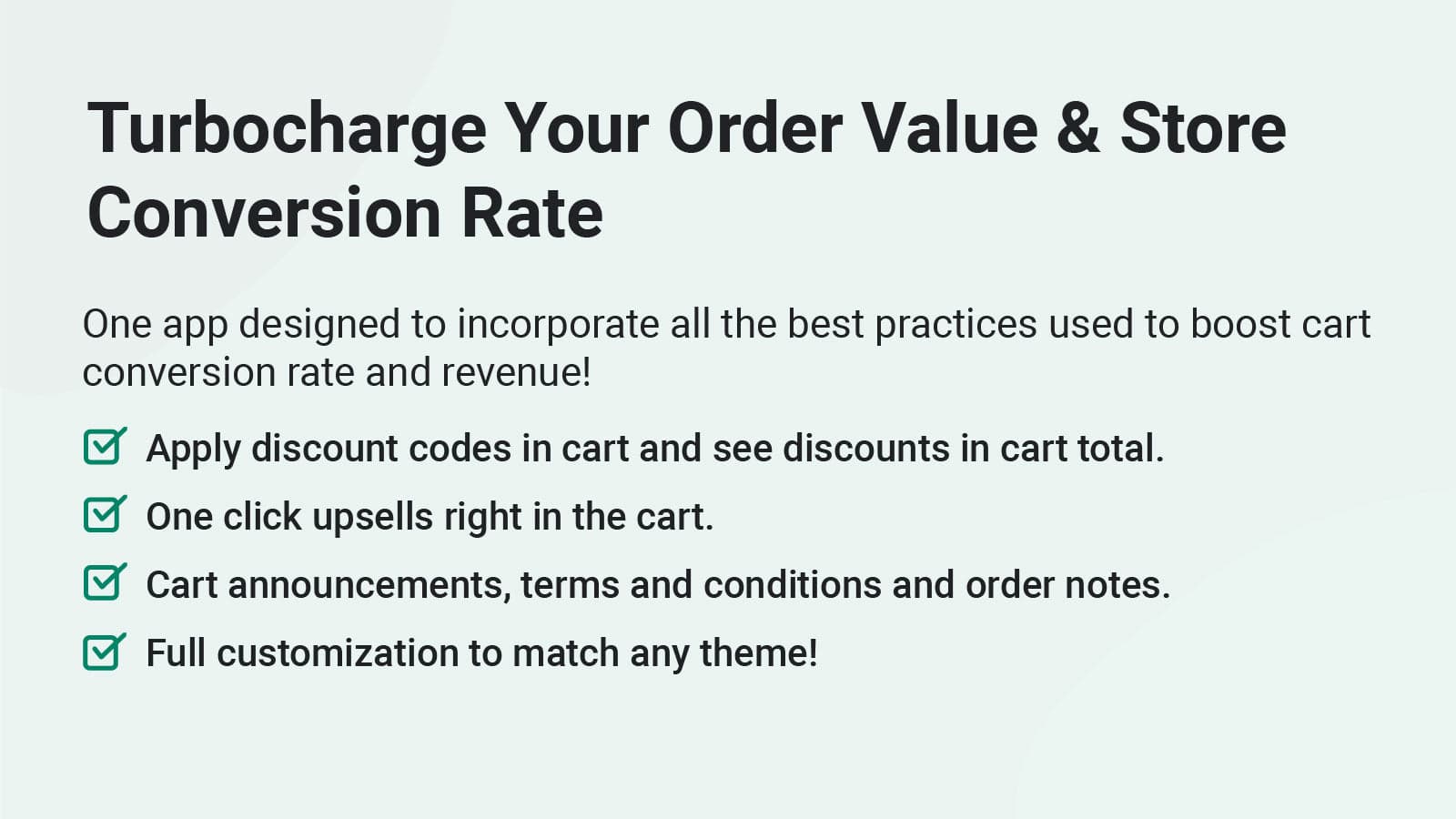 Cartix Cart Discount + Upsell screenshot 1
