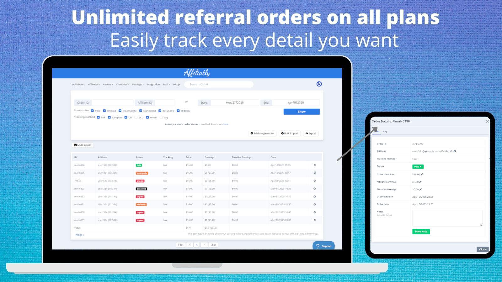Affiliatly Affiliate Marketing screenshot 1