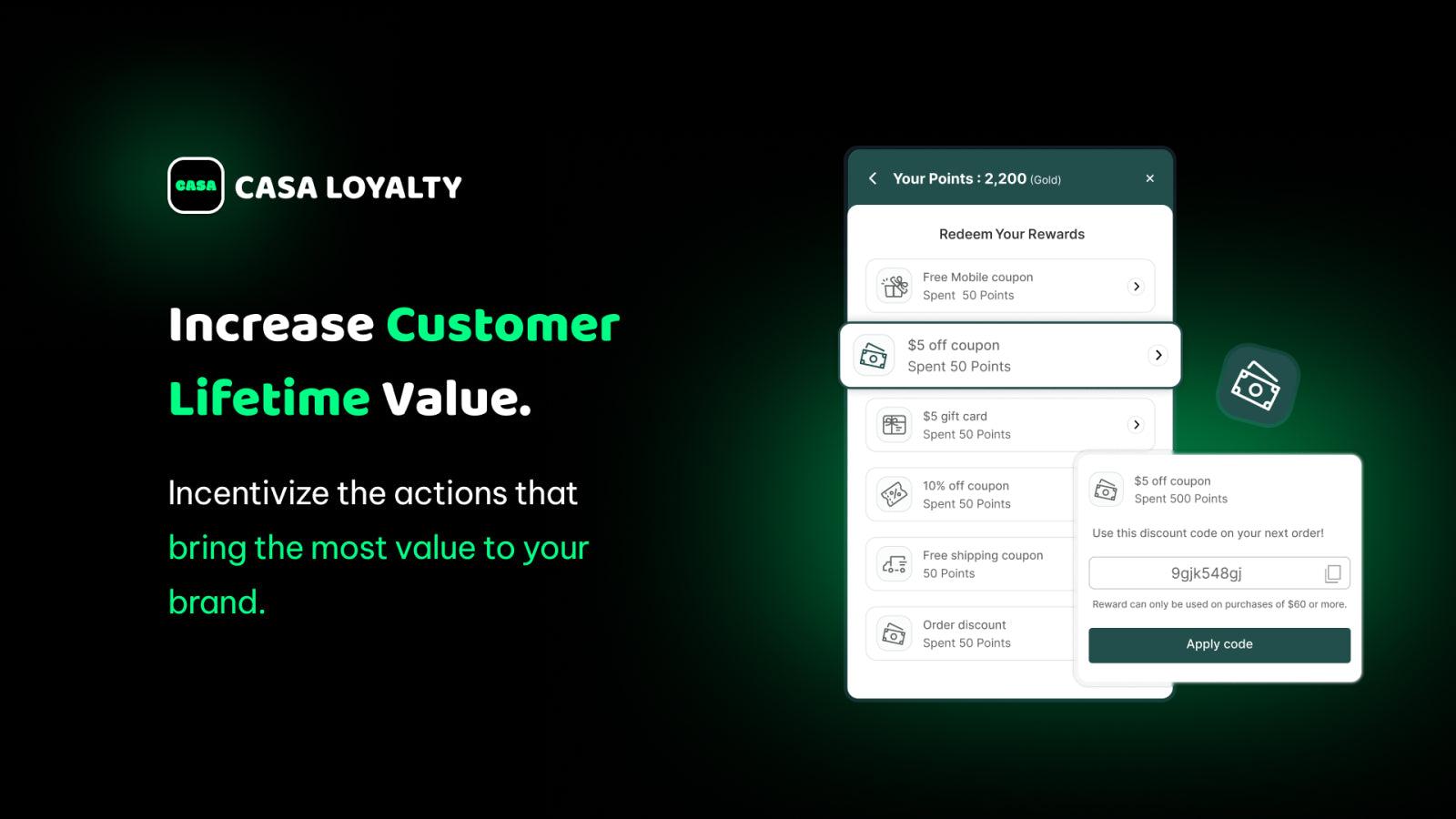 Casa Loyalty Points & Rewards screenshot 2