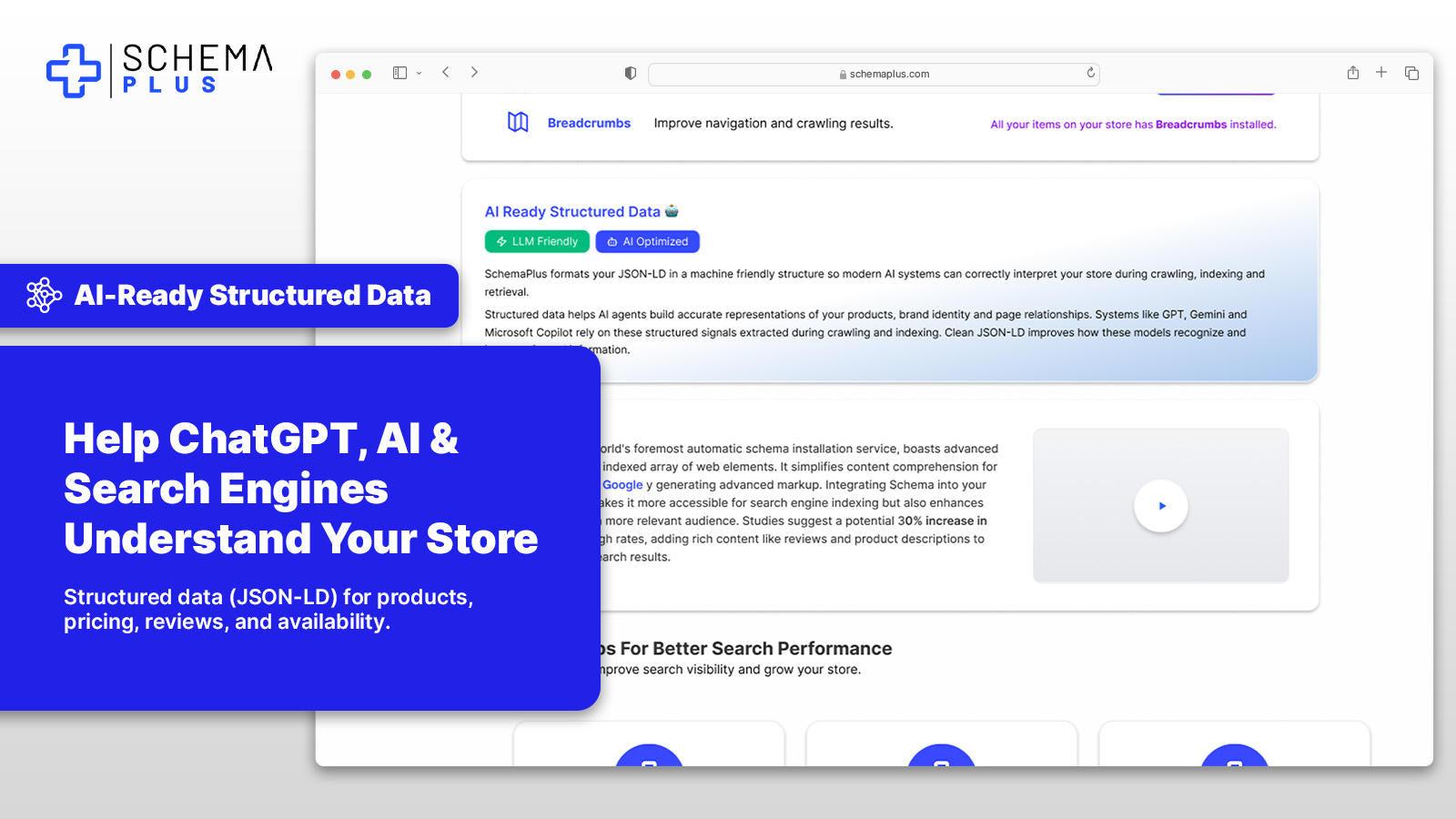 Schema Plus ‑ AI & SEO JSON‑LD screenshot 1
