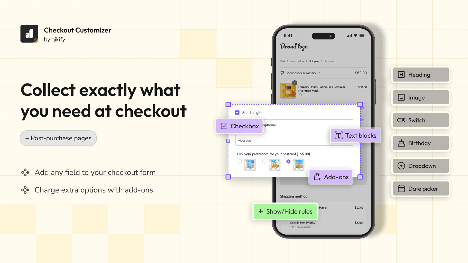 Qikify Checkout Customizer screenshot 2